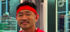 Eric Garuda at the birth of Pro Wrestling in Indonesia